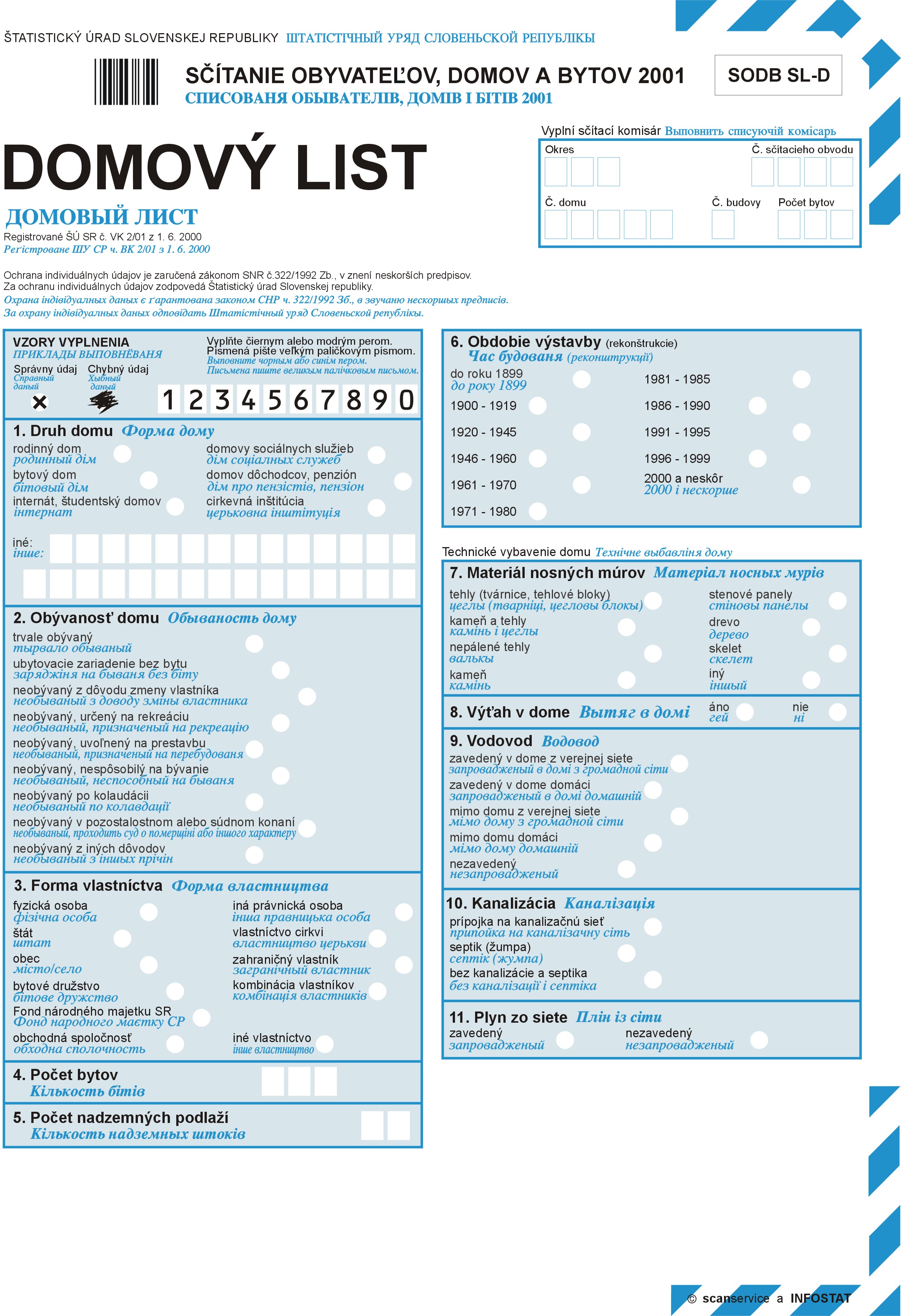 Housing questionnaire